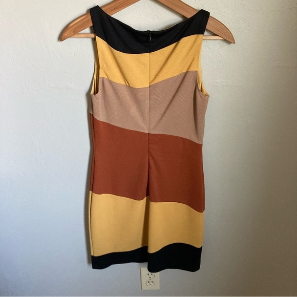 Ark & Co Colorblock Cocktail Dress Size Small - Picture 3 of 5